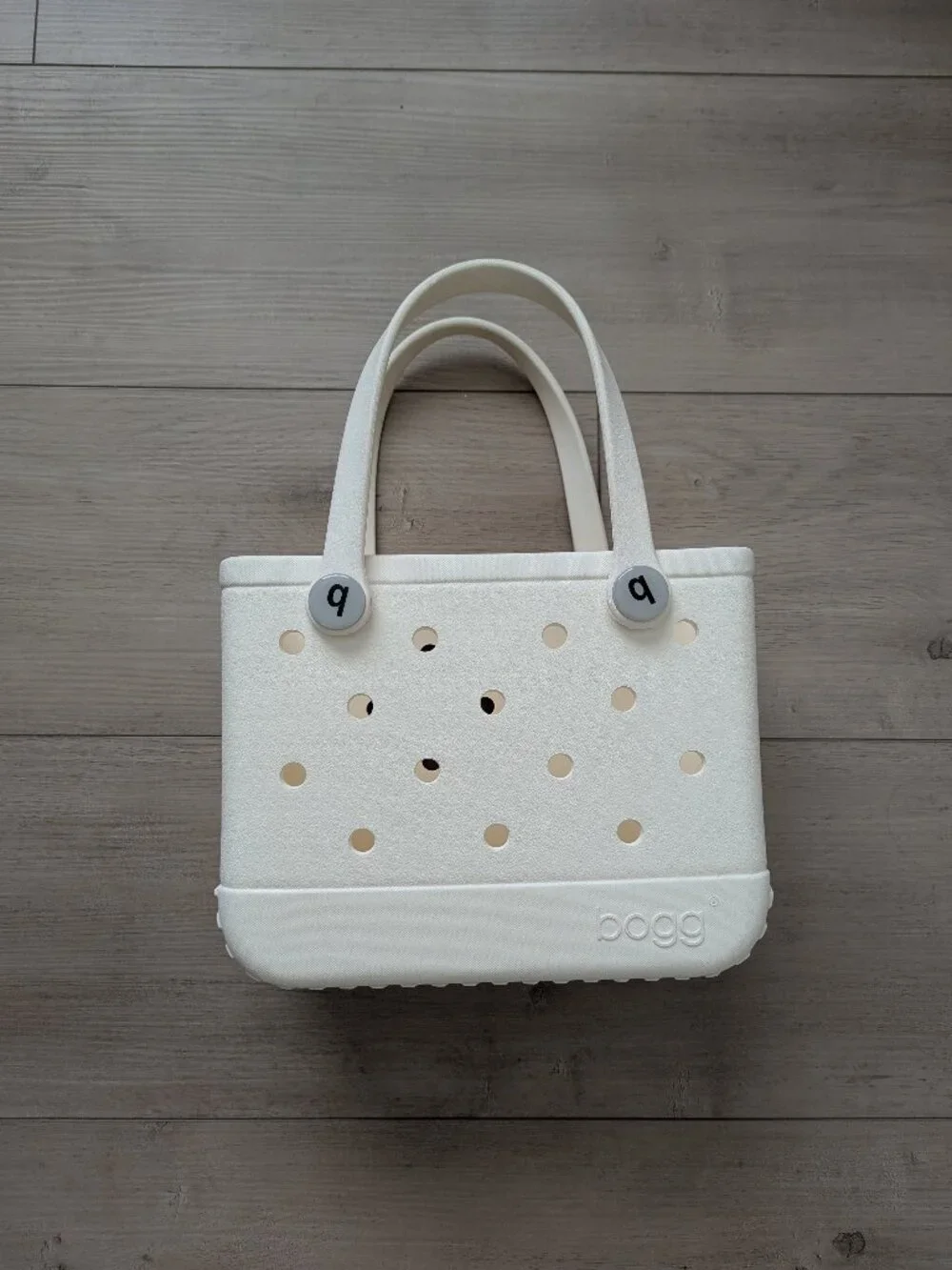 Bitty Bogg Bag Small Tote White EVA Beach Waterproof Compact